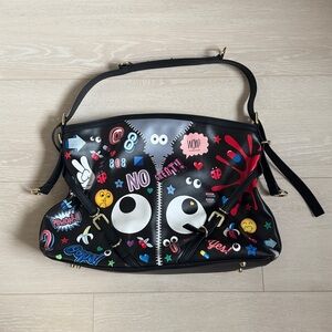 Eye Theme Colorful Graphic Shoulder Bag
